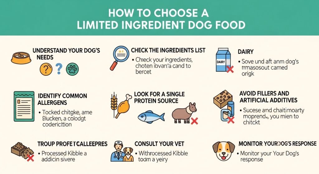 How to Choose a Dog Food Limited Ingredient