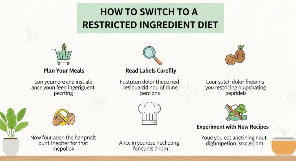 How to Switch to a Restricted Ingredient Diet