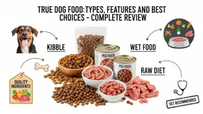 True Dog Food: Types, Features and Best Choices - Complete Review