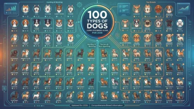 100 types of dogs complete breed guide 2026