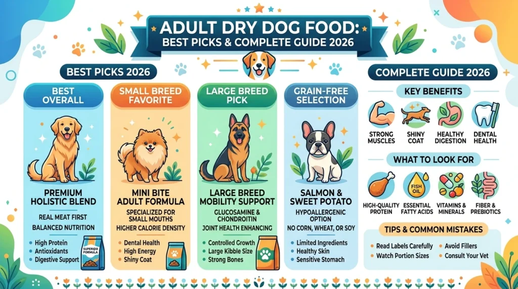adult dry dog food best picks complete guide 2026