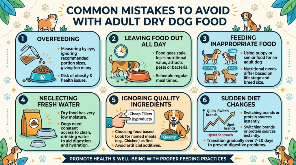 Adult dry dog food mistakes 202605241327