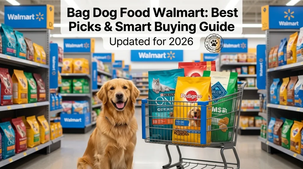 best bag dog food at Walmart 2026 buying guide top brands