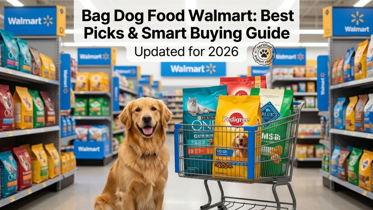 best bag dog food at Walmart 2026 buying guide top brands