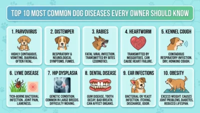 top 10 most common dog diseases symptoms and prevention guide