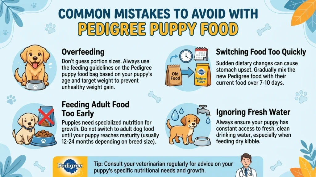 Common Mistakes Pedigree Puppy Food 202605111056