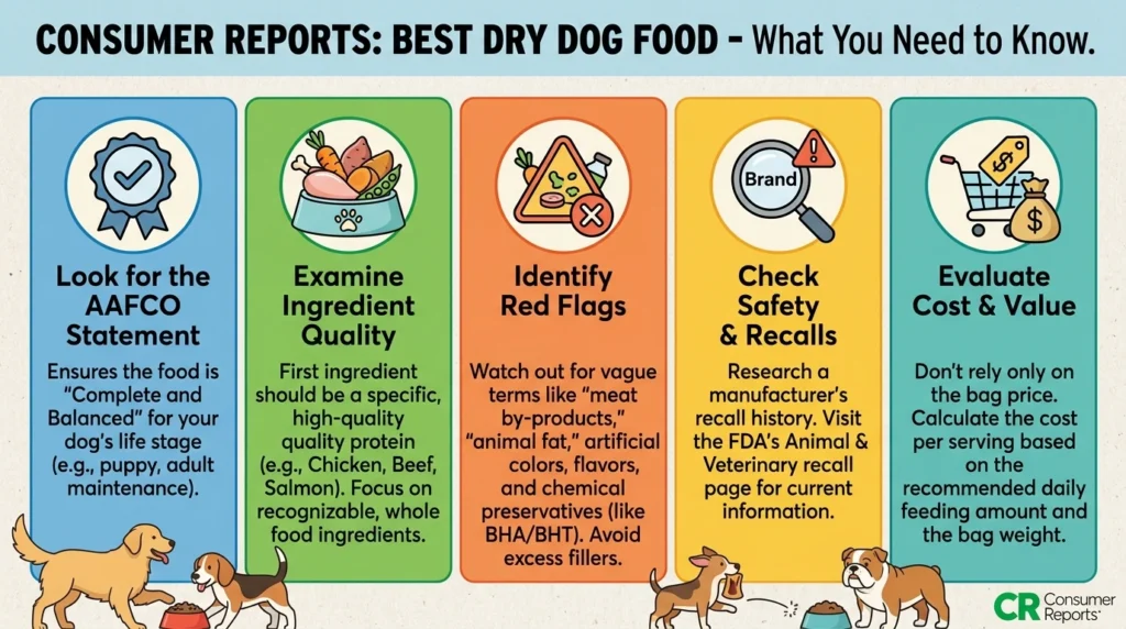 consumer reports best dry dog food unbiased evaluation guide 2026