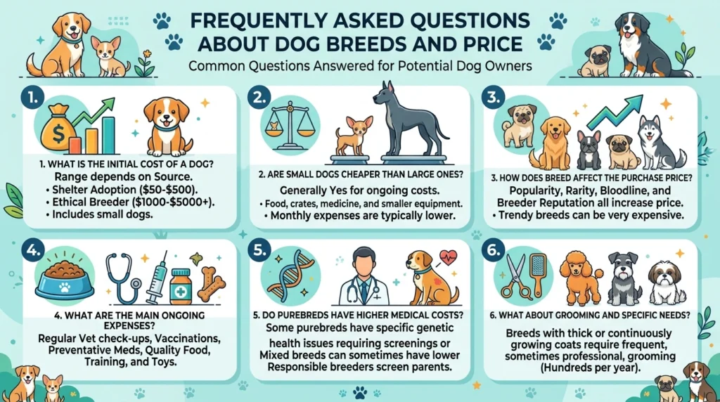 Dog Breeds and Price FAQ 202605181013