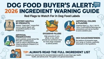 dog food brands to avoid in USA 2026 warning guide