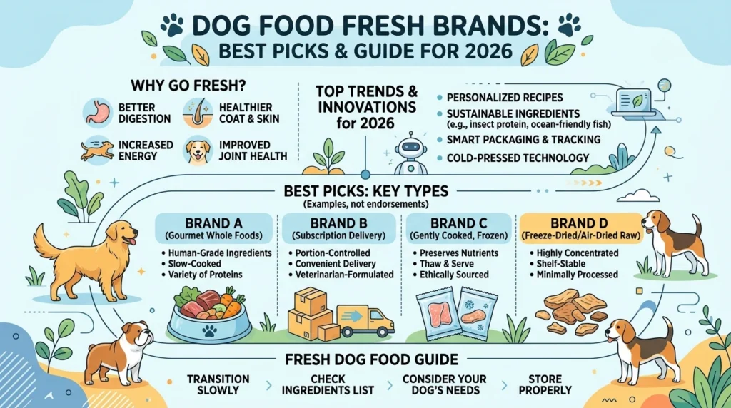 dog food fresh brands best options for healthy dogs 2026