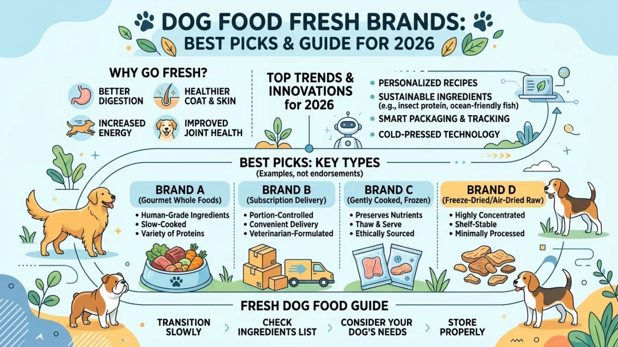 dog food fresh brands best options for healthy dogs 2026