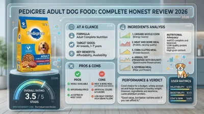Dog Food Pedigree Adult: Complete Honest Review 2026