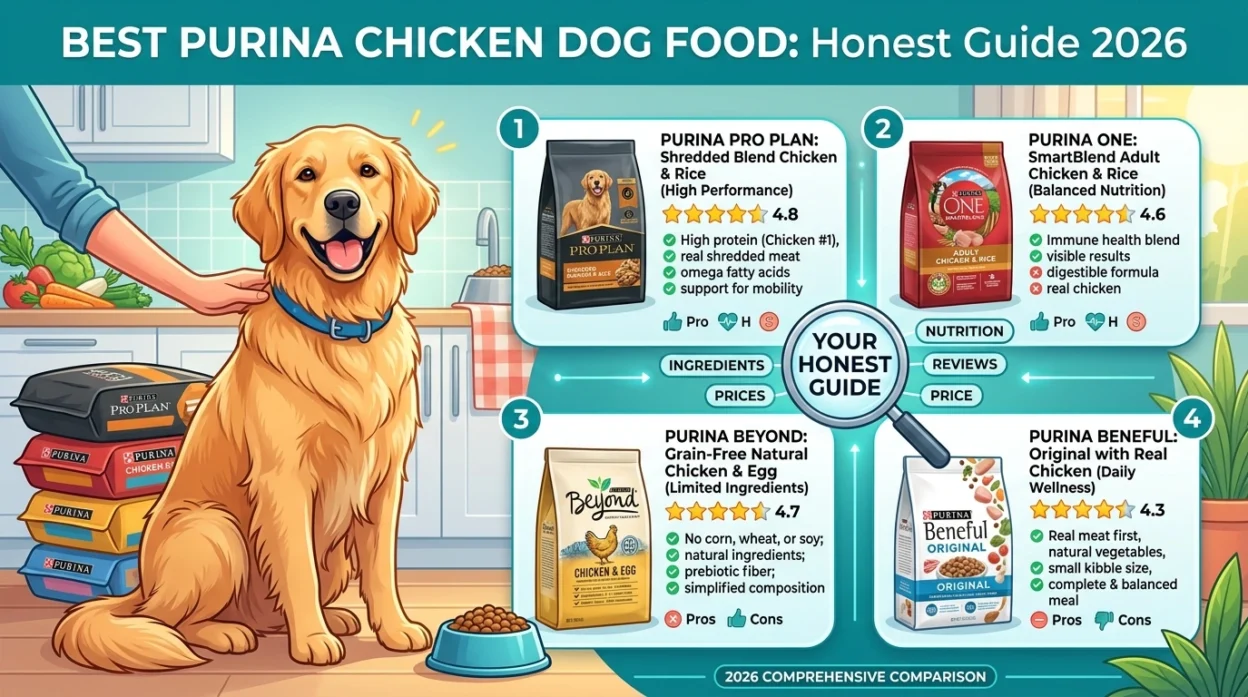 dog food purina chicken complete guide 2026