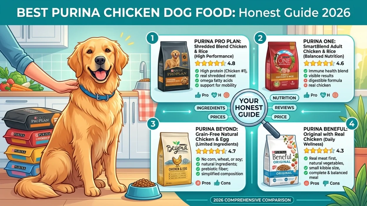dog food purina chicken complete guide 2026