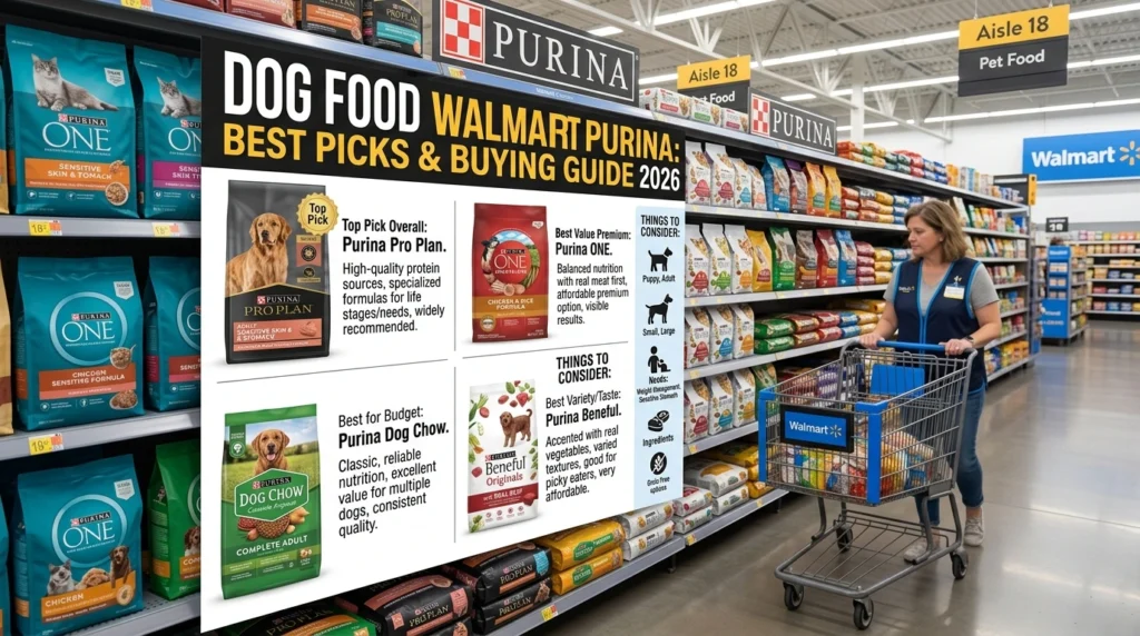 Dog Food Walmart Purina complete buying guide for dog owners 2026
