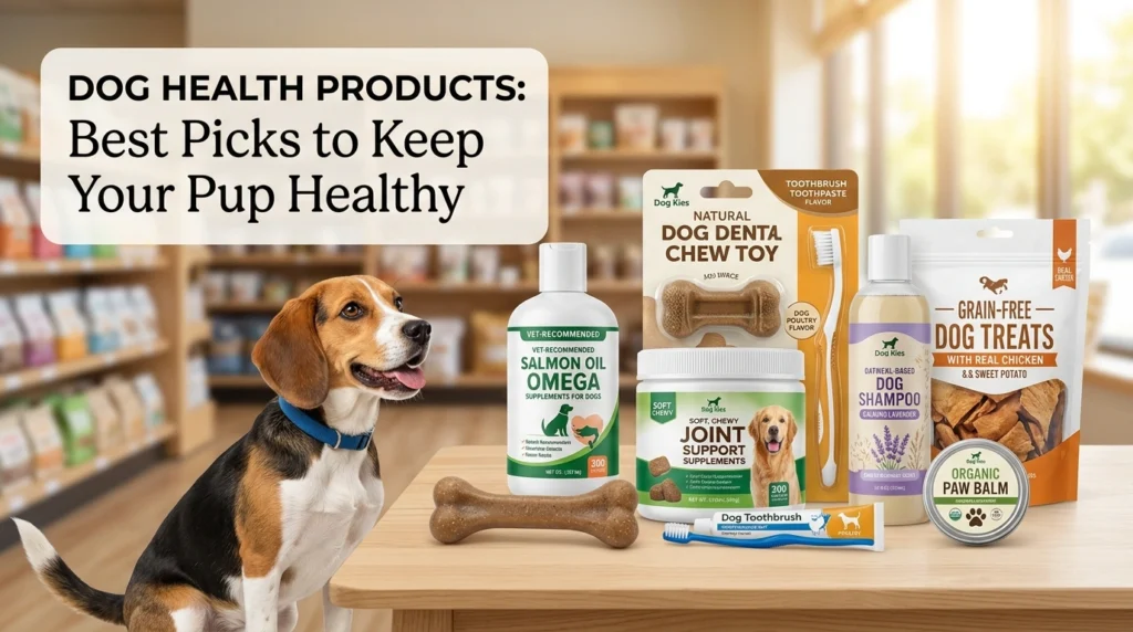 best dog health products for keeping your dog healthy and happy