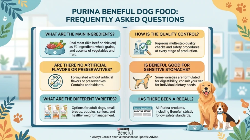 Dog food Purina Beneful FAQ 202605200929