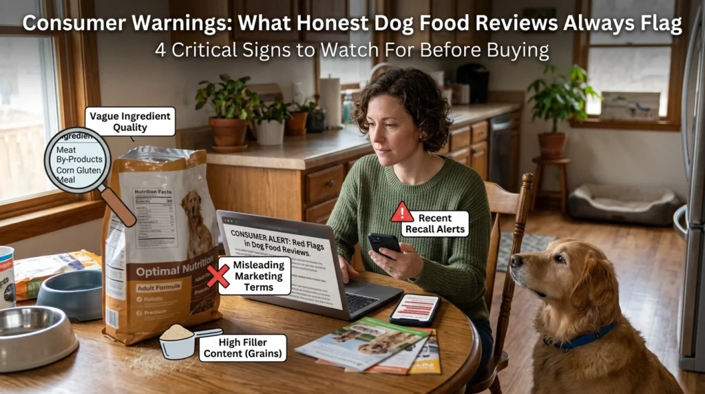 Dog food reviews flag warnings 202605091233
