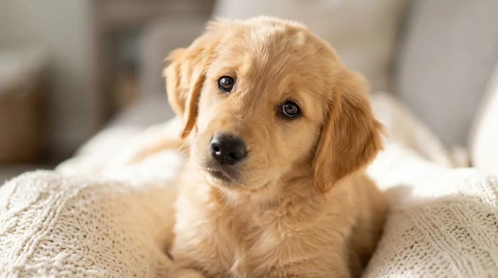 dogs cute happy puppy smiling at camera