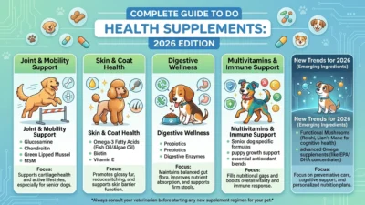 dogs health supplements complete guide 2026