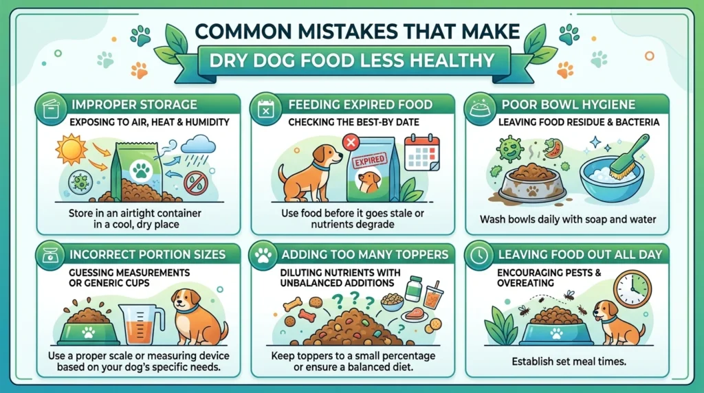 Dry dog food mistakes 202605241204