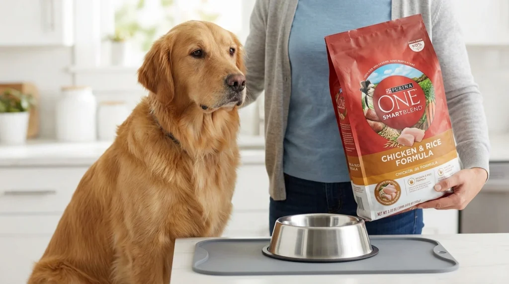 Feed Purina ONE dog food 202605191029