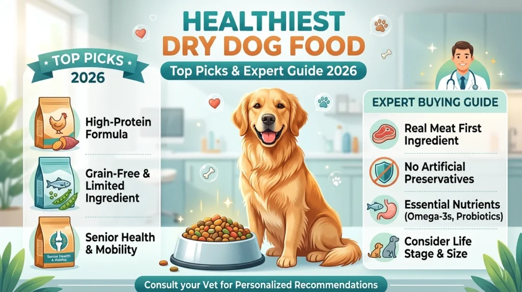 healthiest dry dog food 2026 top picks for optimal dog health