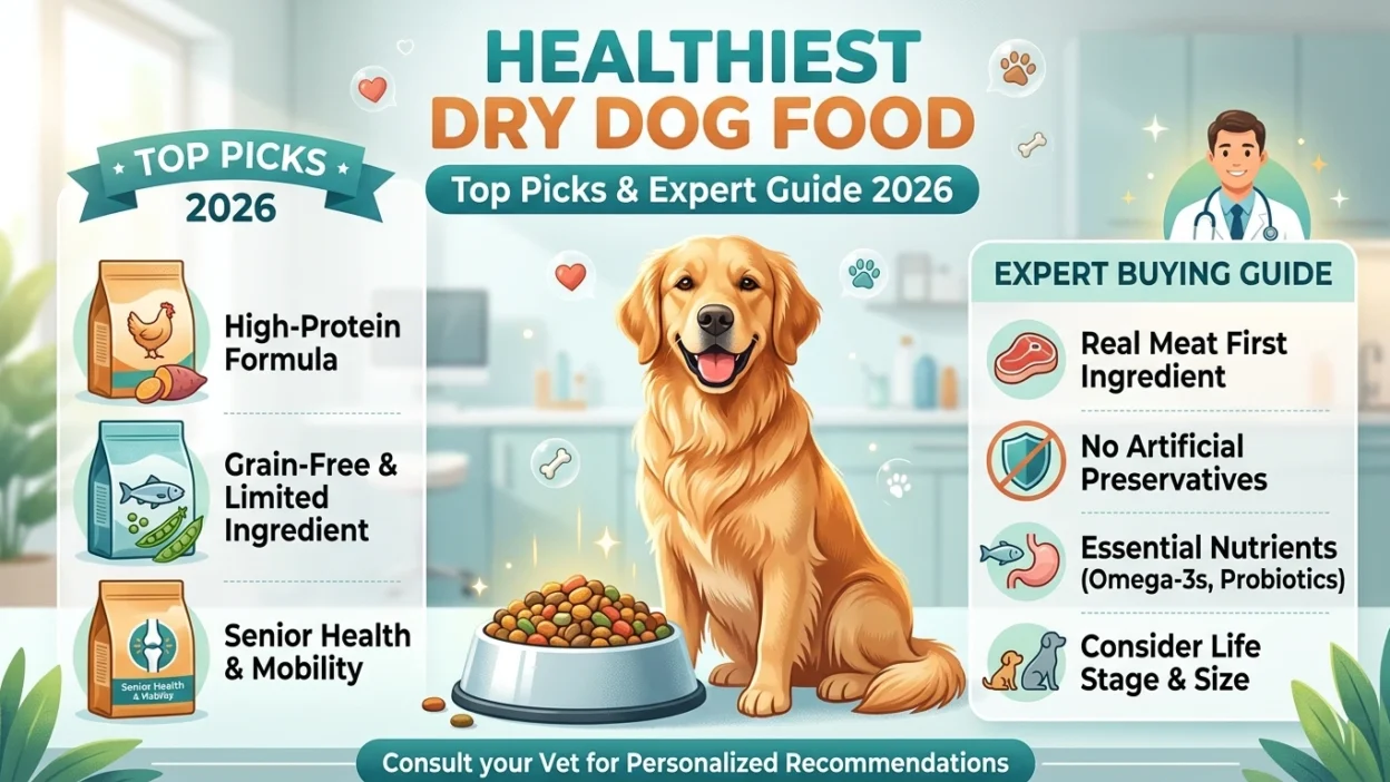 healthiest dry dog food 2026 top picks for optimal dog health