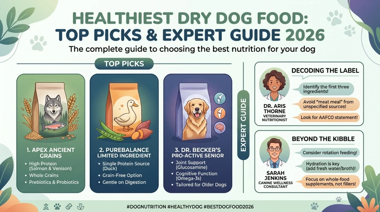 healthiest dry dog food bowl with chicken and vegetables