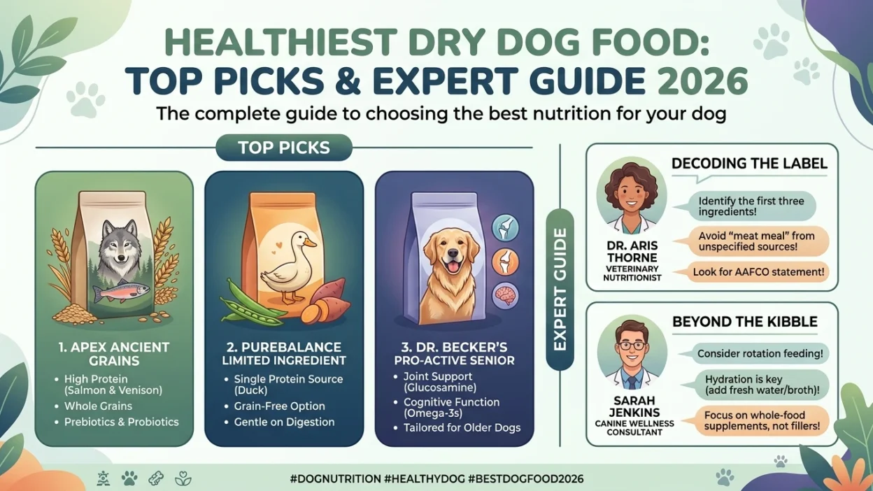 healthiest dry dog food bowl with chicken and vegetables