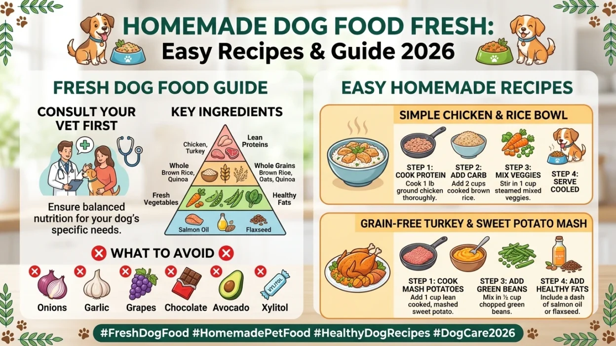 homemade dog food fresh chicken and vegetables recipe for healthy dogs