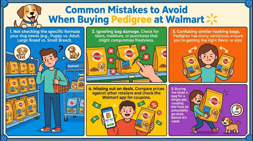 Mistakes buying Pedigree at Walmart 202605180935