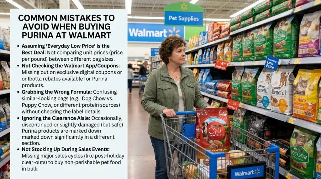 Mistakes buying Purina Walmart 202605180955
