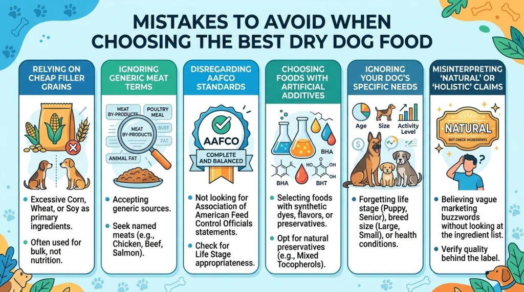 Mistakes choosing dry dog food 202605231027