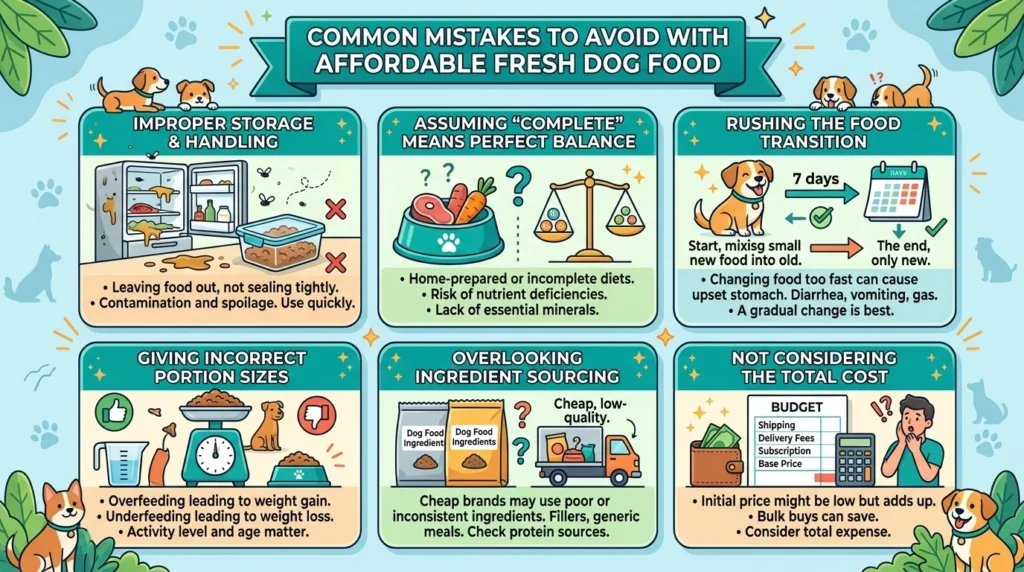 Mistakes with affordable dog food 202605150948