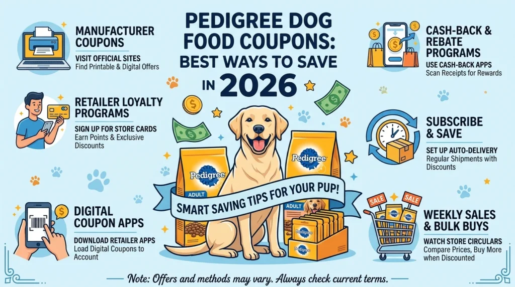 Pedigree Dog Food Coupons: Best Ways to Save in 2026