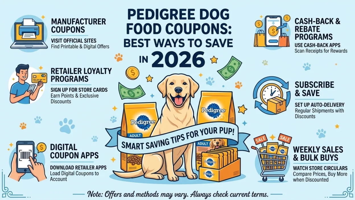 Pedigree Dog Food Coupons: Best Ways to Save in 2026