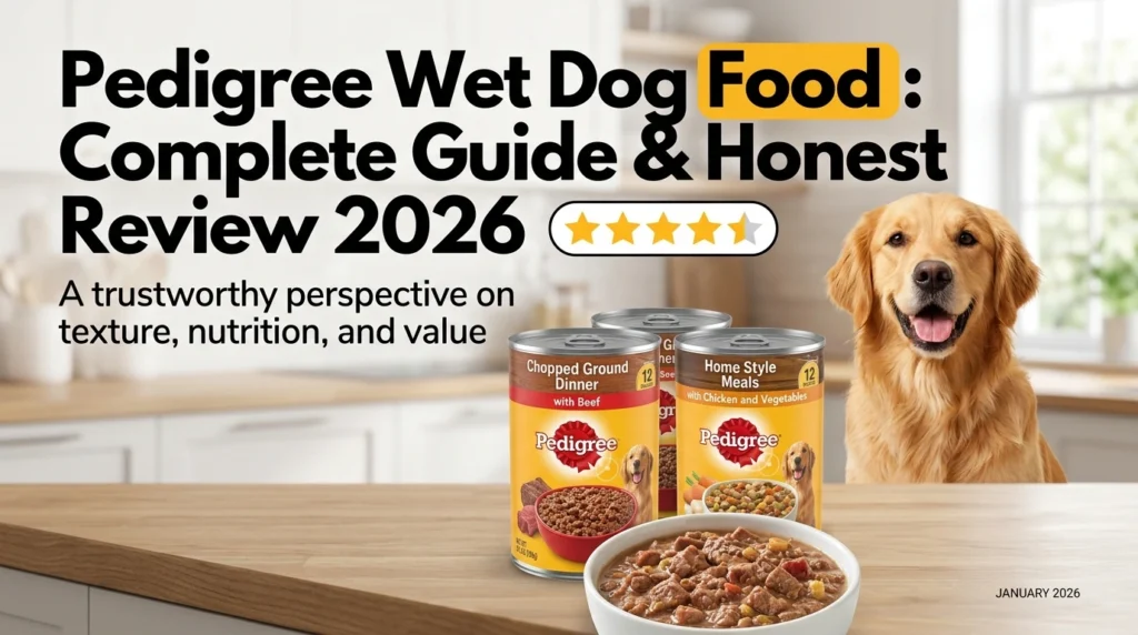 pedigree wet dog food review complete guide 2026