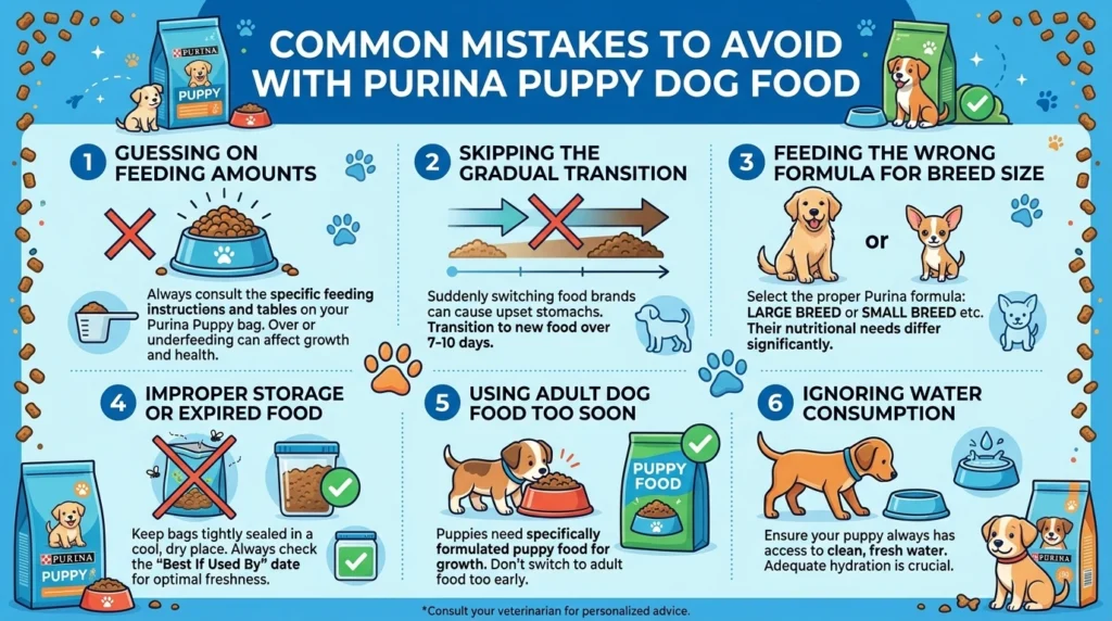 Puppy dog food mistakes to 202605201017