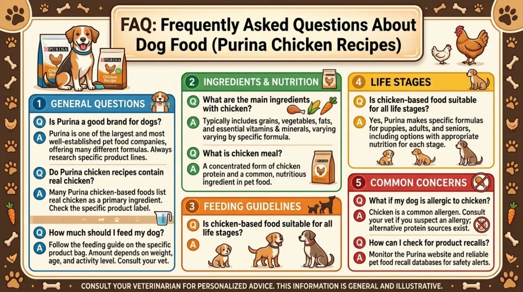 Purina Chicken Dog Food FAQ 202605210949