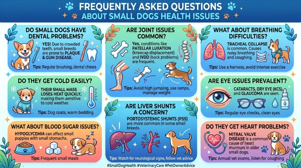 Small dogs health issues FAQ 202605221046