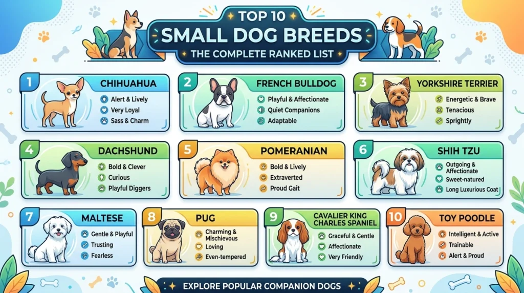 Top 10 Small Dog Breeds 202605201037