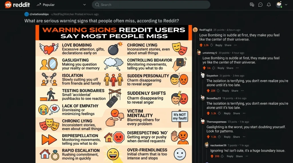 Warning Signs Reddit Users Miss 202605221007