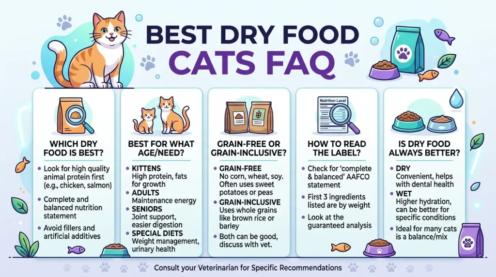 Best Dry Food Cats FAQ