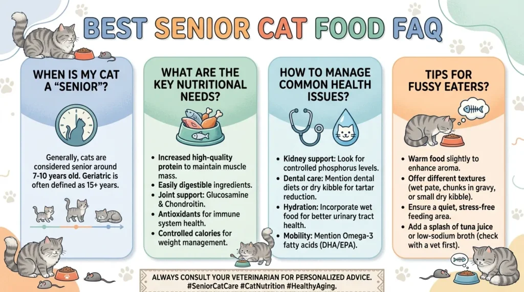 Best Senior Cat Food FAQ