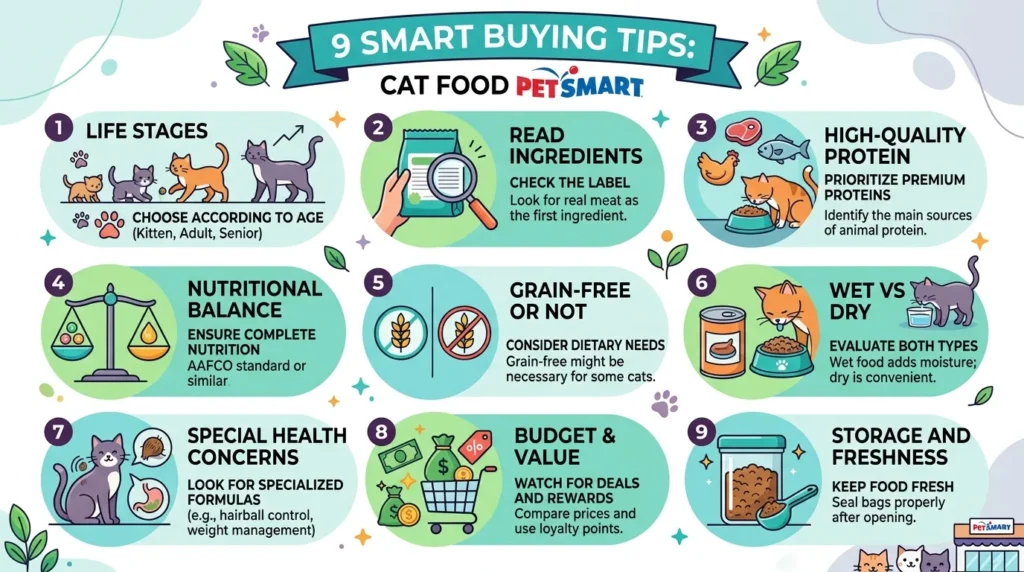 cat food petsmart buying guide for healthy cats