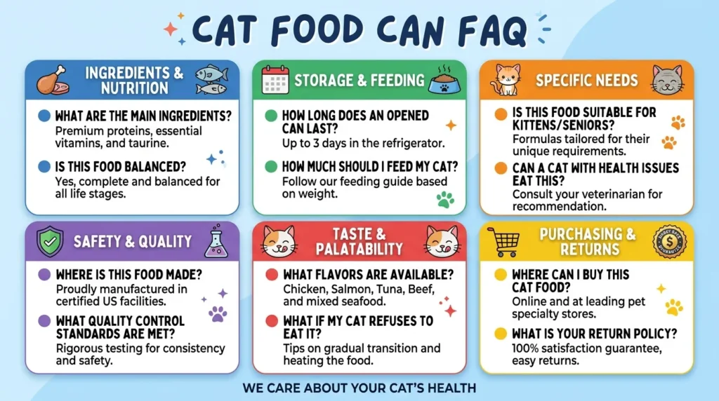 Cat Food Can FAQ