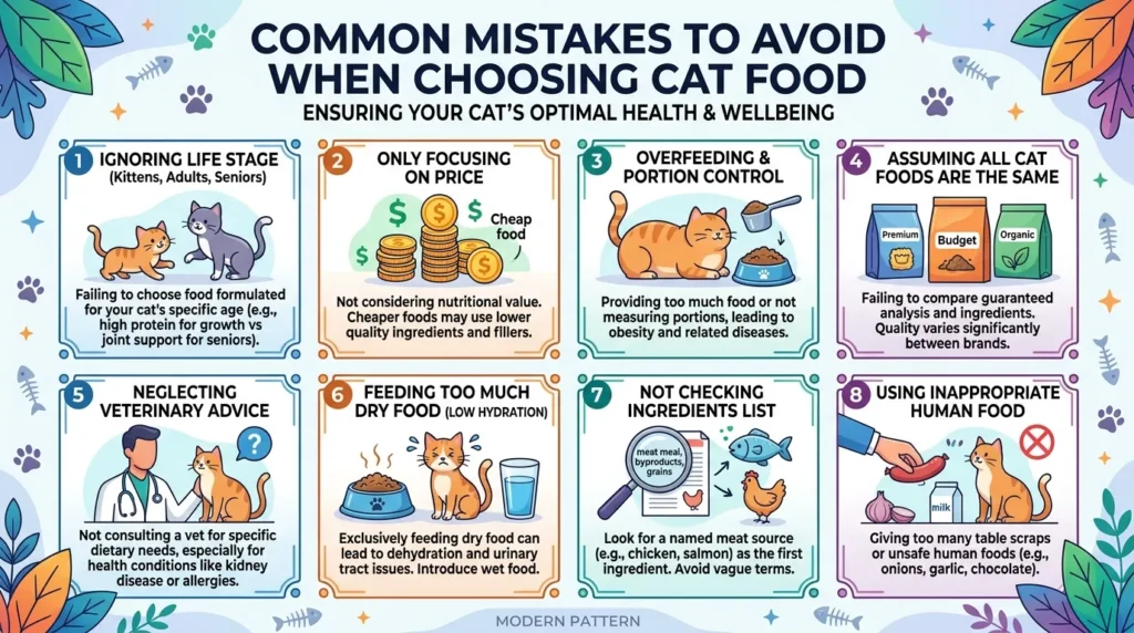 Cat food choosing mistakes 202606300951