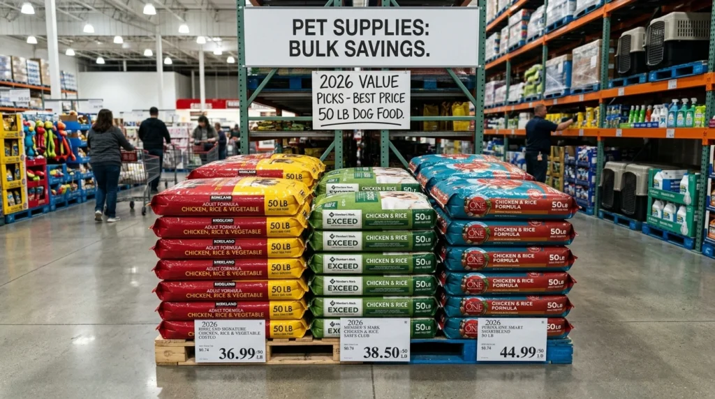Best Cheapest 50 lb Bag of Dog Food Options in 2026