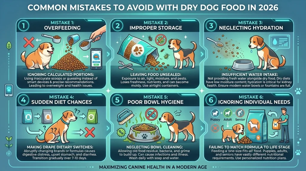 Common Mistakes to Avoid With Dry Dog Food in 2026